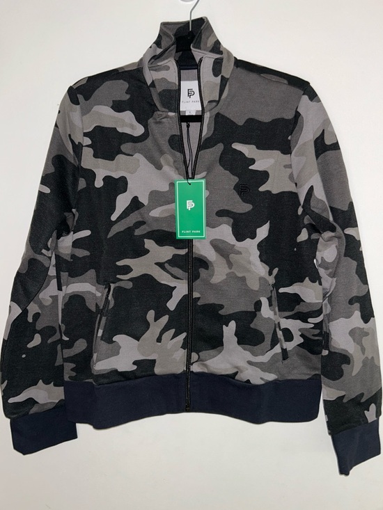 Flint Park Jackets & Blazers - Flint Park Women’s Court Jacket In Black Camo Large NWT
